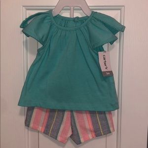 Carter’s T-Shirt and Short Set
